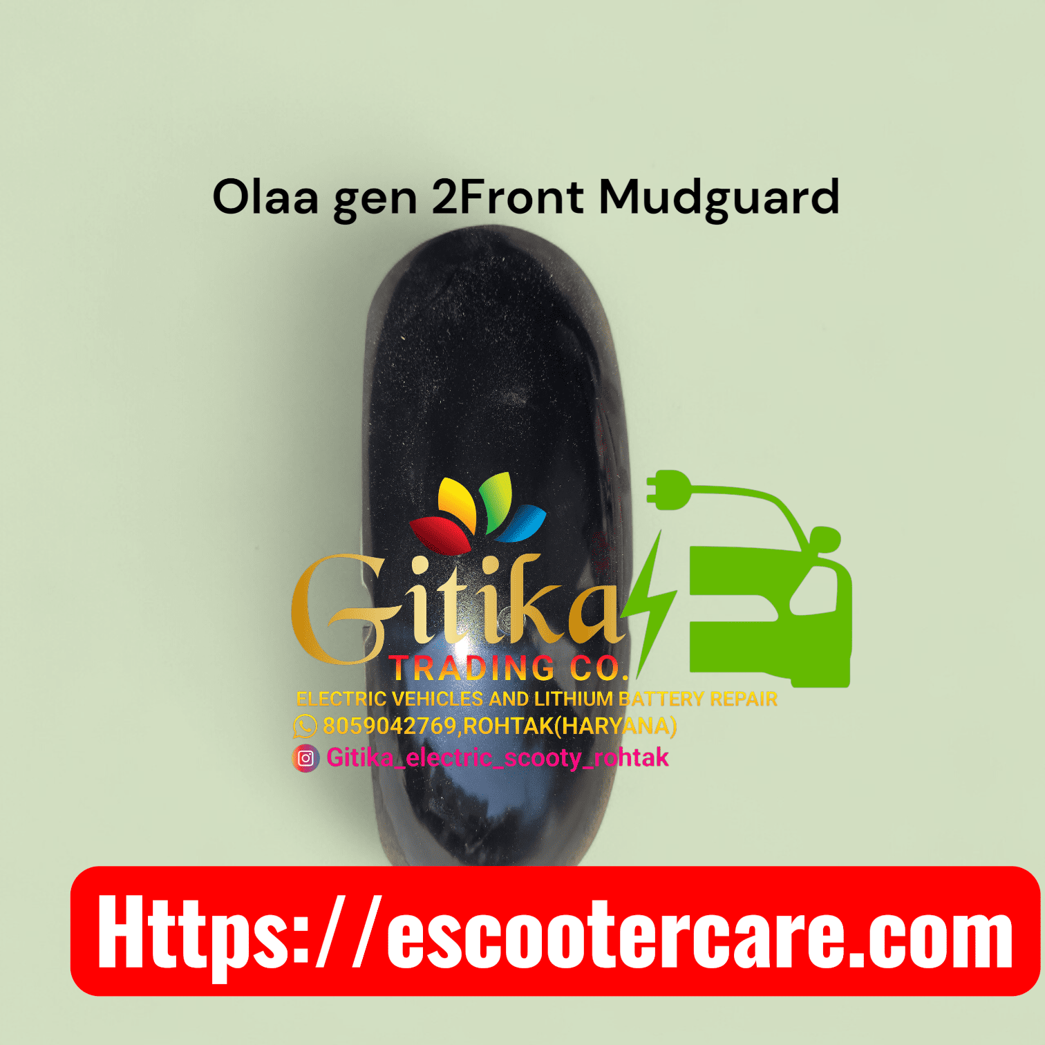 20260326_110321.heic (2) OLA GEN 2 FRONT MUDGAURD black - Image 1