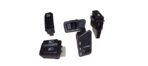 AutokraftZ Scooter Modular Switches (Set of 5) for Activa, Yamaha, Suzuki, TVS Scooty– Includes Self Start, Indicator, Horn Buttons, Headlight, Dipper with LED – Replacement Parts