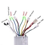 Designeez ® 36V/48V 350W Electric Bicycle E-Bike Scooter Brushless DC Motor Brushed Controller Box for Electric Bicycle Scooter (Silver) - Image 4