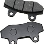 SELVIKE Brake Disc Pad Compatible for (BLACK, ESCOOTY REAR)