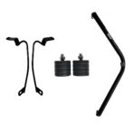 OLA S1X, S1X PLUS 3"GEN CRASH GUARD WITH FOLDABLE FOOTREST AND FRAME SLIDER LAGGUARD FRONT AND REAR CRASH GUARD SUITABLE FOR OLA S1X, S1X PLUS GENERATION 3 ELECTRIC SCOOTER (SET OF 1) - Image 4