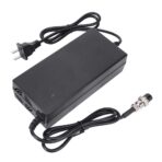 Electric Scooter Charger, 67.2V 3A Plastic Portable Universal Battery Charger for Electric Scooter US Plug 100-240V() Electric Modification Accessories