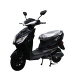 MIOOX Electric Scooter with 48V 30AH Lithium Battery, 60-80km Range, 45km/h Speed, Disc & Drum Brakes, LED or LCD Headlight, Comfortable Seat, Non-RTO, 3-Year Battery Warranty (Black)