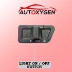 AUTOXYGEN Scooter Modular Switches With LED Self/Indicator/Horn/Dipper/Head Light (Set Of 5 Pcs.) For Activa/Yamaha Ray/Access/Scooty Pep | Black | Push button, 1_way - Image 5