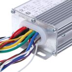 Designeez ® 36V/48V 350W Electric Bicycle E-Bike Scooter Brushless DC Motor Brushed Controller Box for Electric Bicycle Scooter (Silver) - Image 5