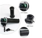 xcluma 48V ebike Throttle with LCD Display ON-Off Key Lock for Electric Bike Bicycle Scooter erickshaw - Image 2