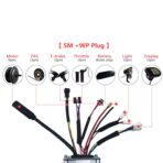Electric Bike Motor Kit, Motor E-Bike Conversion Kit for 36V 48V 250W 350W Motor, DIY EBike Conversion Kit for Electric Bike Electric Scooter - Image 3