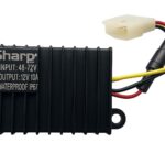 12V, 10A DC to DC Converter | Heavy Duty Build | 12V, 10AMP Output with High-Efficiency & Input DC Current 48-72V | Compatible with Electric Scooty, E-Bike, E-Rickshaw, E-Cycle | Waterproof IP67