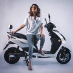 MIOOX Electric Scooter, White and Black, Disc Brake System, Comfortable Seat with Backrest 60-80km per Charge Waterproof Lithium Ion Battery with 48V 30AH Range 60 to 80 km/charge Speed 45km/h - Image 5