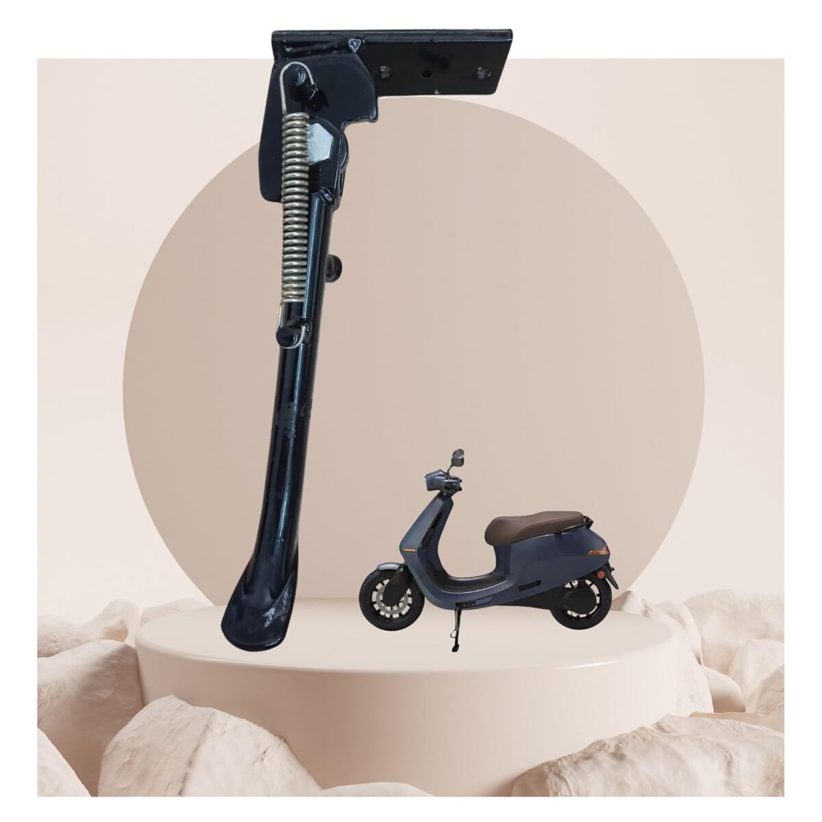 PATHAK OLA Side Stand Gen 1 and Gen 2 (S1 Pro | S1 Air | S1 X | S1 X Plus) Side Stand Compatible for All OLA Electric Scooters, Ola Accessories for EV Scooter | Made of Heavy Duty Material - Image 1