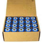 OLEIO Lithium Phosphate, LiFePO4 / LFP 32700-3.2V 6000mAh [ Pack of 20 Cells ] for Making Lithium Battery Packs A Grade LFP Cells, IR-5-7 Milli Ohms.