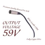 48V 6A EV Electric Scooter Lithium-Ion Battery Charger | Output Auto Cut Off 59v | with Digital Display | Fast Charging, Durable, and Suitable with 48V Batteries, XLR Round Output Connector. - Image 4