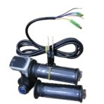 xcluma 48V ebike Throttle with LCD Display ON-Off Key Lock for Electric Bike Bicycle Scooter erickshaw - Image 5