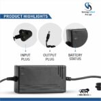 Cycle Charger/ Lithium Ion 42 Volt 2A Battery Charger for 36 Volt Lithium ion Battery for Electric Bike/Electric Cycle with auto Cut Off and LED Indicator - Image 5