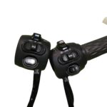 Throttle Accelerator Race for Electric Vehicle Electric Bike Electric Scooter [A2 ASSY] with [123 gear+horn+headlight switch+DR switch+indicator switch] 36v to 72v