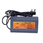 60v 6A EV Electric Scooter Lithium-Ion Battery Charger | Output Auto Cut Off 67.2v | with LED Indication | Fast Charging, Durable, and Suitable with 60v Batteries, Round Pin XLR Output Connector.