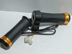 EV Store M63 Throttle 24v 36v 48v Black Electric Scooter ebike Throttle Grip 3 Wires