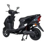 MIOOX Electric Scooter, Sporty Design, Black and Grey, LED Headlight, Wide Seat, Waterproof Lithium Ion Battery with 48V 30AH Range:60-70km Speed:45km/h Non RTO-EV Bike - Image 3