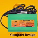 60V 6A EV Electric Scooter Lithium-Ion Battery Charger | Output Auto Cut Off 66.8v | with Digital Display | Fast Charging, Durable, and Suitable with 60V Batteries, XLR Round Output Connector. - Image 5