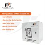 FORNICK® Electric Two-Wheeler Charger Box with Lock – Durable Metal Body, Weatherproof, Inbuilt 15 AMP Plug & MCB for Safety – Wall Mountable, Compatible with Ola, Ather, Bajaj, TVS, and More - Image 5