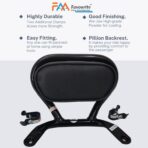 Favourite Auto Accessories Comfortable Backrest Suitable For Ola S1 And Ola S1 Pro Electric Scooter (Comfortable Backrest), Rose Gold - Image 5