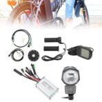 Electric Bike Motor Kit, Motor E-Bike Conversion Kit for 36V 48V 250W 350W Motor, DIY EBike Conversion Kit for Electric Bike Electric Scooter - Image 5