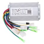 Designeez ® 36V/48V 350W Electric Bicycle E-Bike Scooter Brushless DC Motor Brushed Controller Box for Electric Bicycle Scooter (Silver)