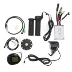 Electric Bike Motor Kit, Motor E-Bike Conversion Kit for 36V 48V 250W 350W Motor, DIY EBike Conversion Kit for Electric Bike Electric Scooter
