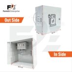 FORNICK® Electric Two-Wheeler Charger Box with Lock – Durable Metal Body, Weatherproof, Inbuilt 15 AMP Plug & MCB for Safety – Wall Mountable, Compatible with Ola, Ather, Bajaj, TVS, and More - Image 2