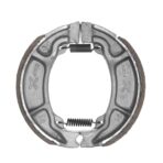 Brake Shoe Set, 130mm, for Electric Scooter Compitable for All Models, Grey Fiber, Cast Alumium Construction