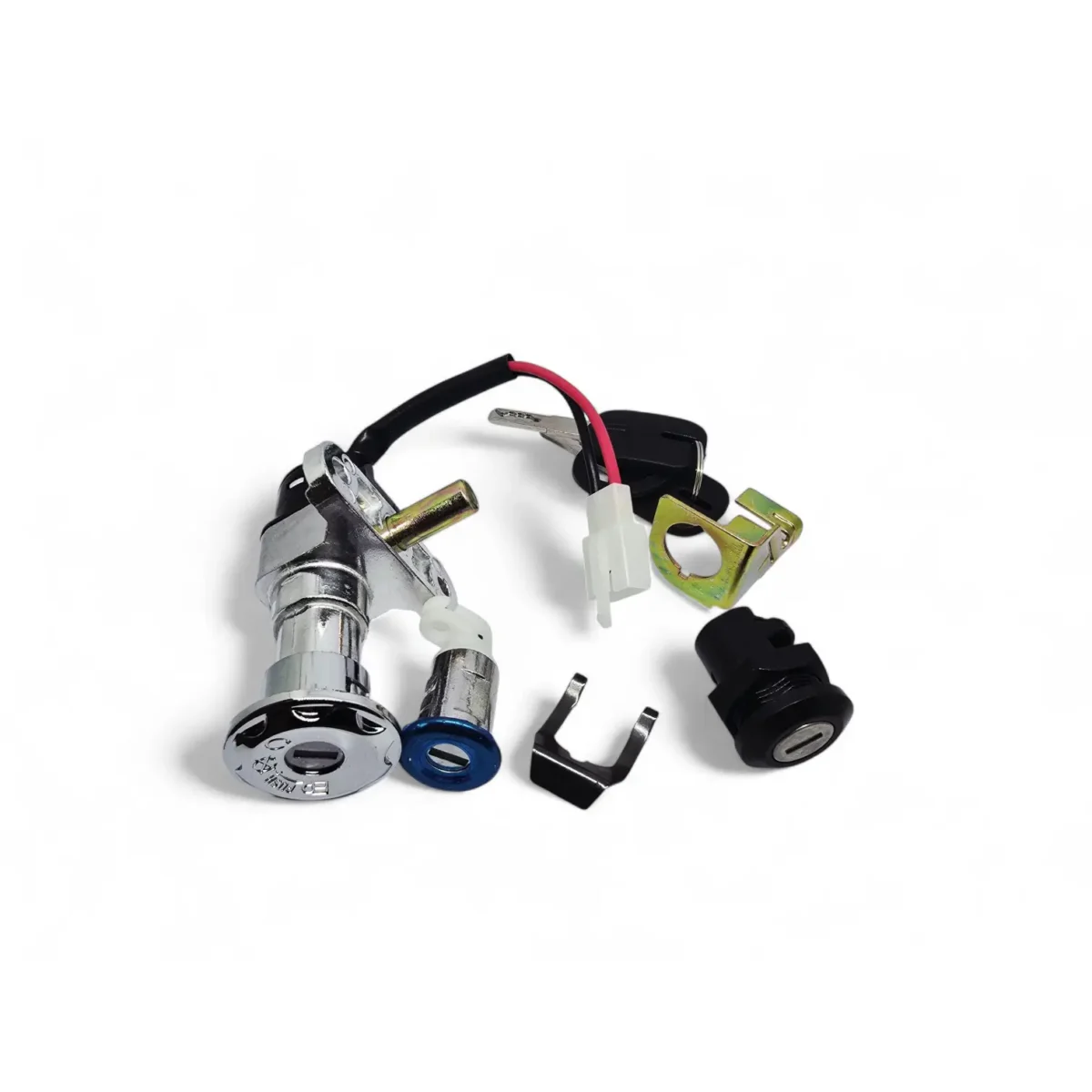 Vespa Type Lock Set for Electric Scooter - Image 1