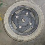 OLA GEN 2 USED FRONT RIM WITH TYRER,  S1AIR, S1X+, S1X