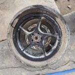 GEN 2 S1PRO FRONT RIM WITH 50% TYRE AND DISK PLATE